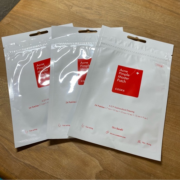 3 pack COSRX Acne Pimple Master Patch, 24 ct. hydrocolloid pimple patch - Picture 4 of 4